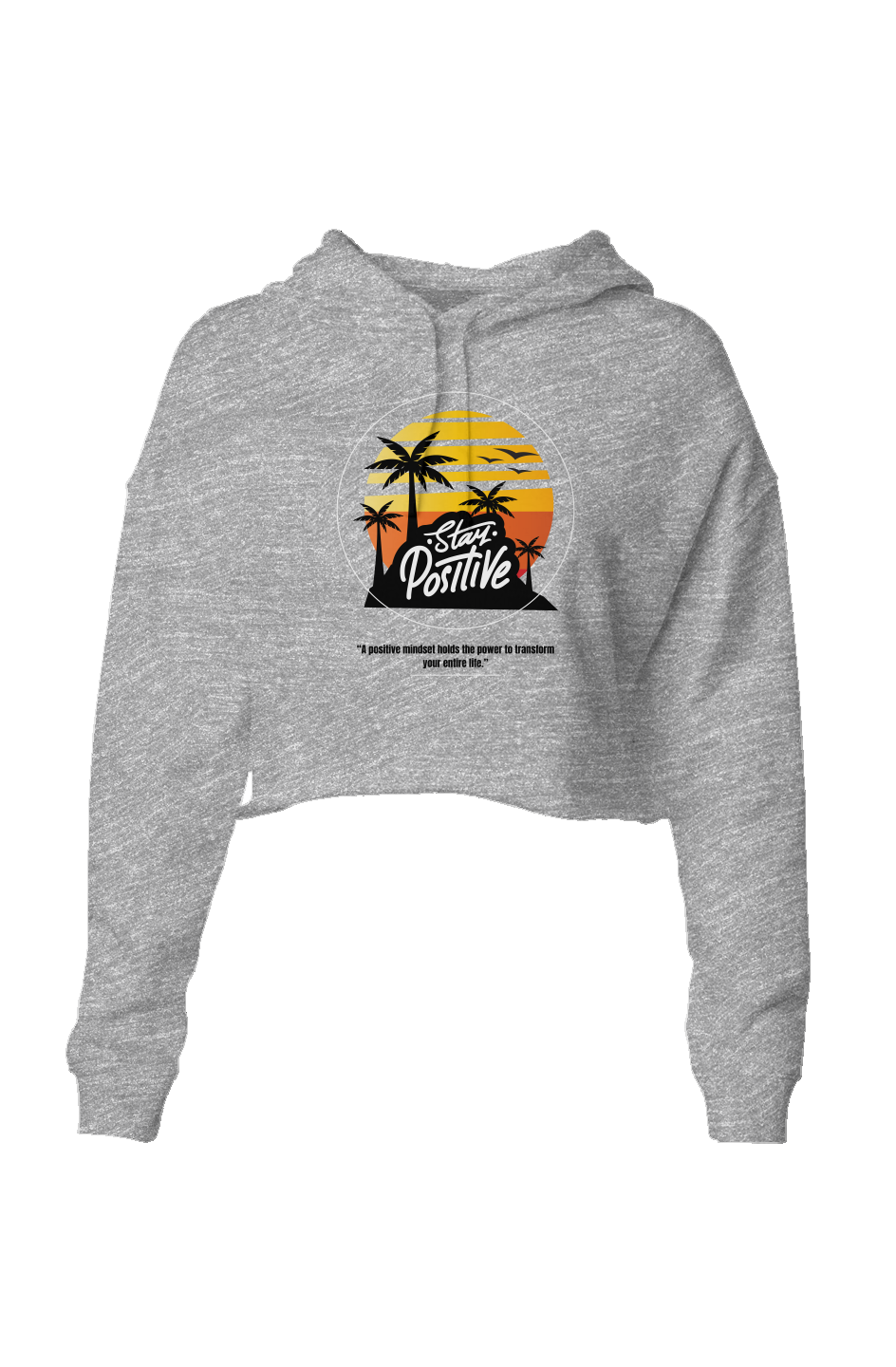 Lightweight Crop Hoodie/Affirmation/