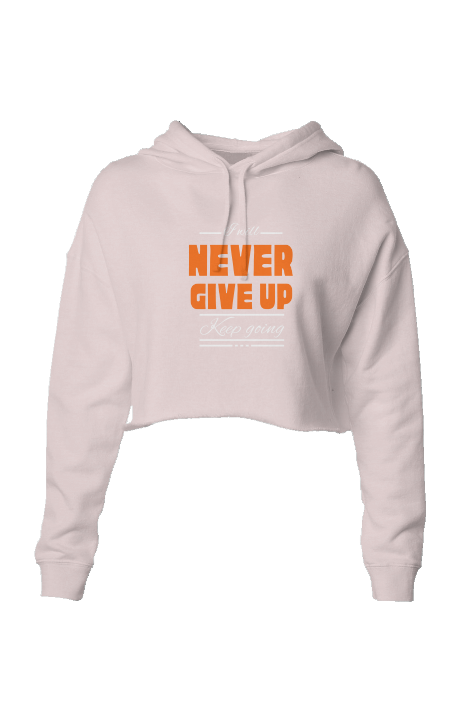 Lightweight Crop Hoodie/Affirmation/
