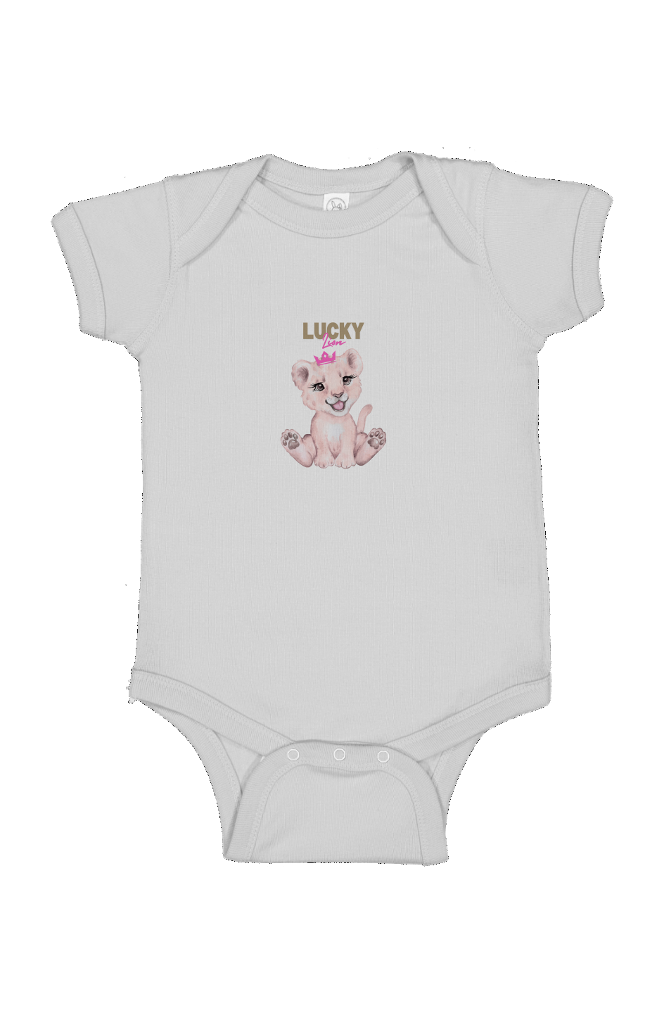 Lucky Lion Infant Fine Jersey Bodysuit