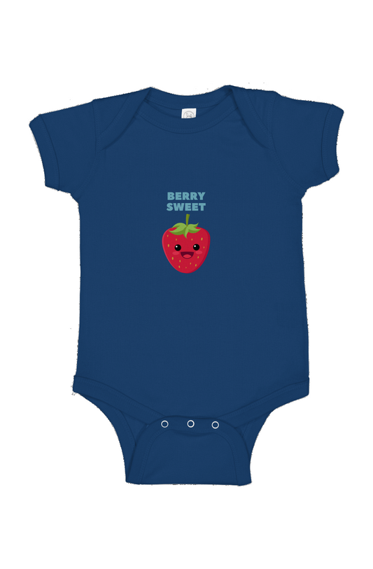 Berry Sweet Strawberry Infant Fine Jersey Bodysuit