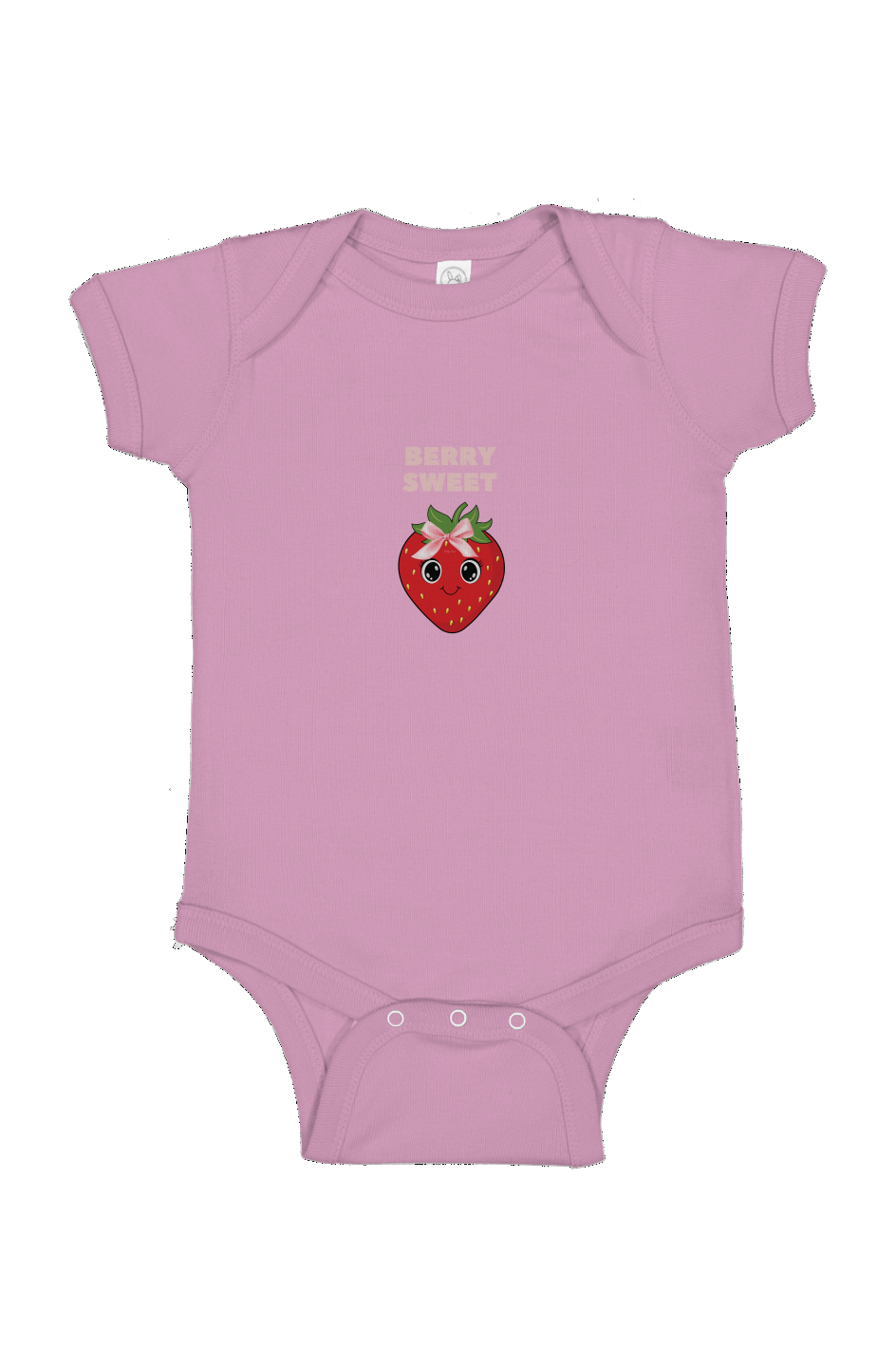 Berry Sweet Strawberry Infant Fine Jersey Bodysuit