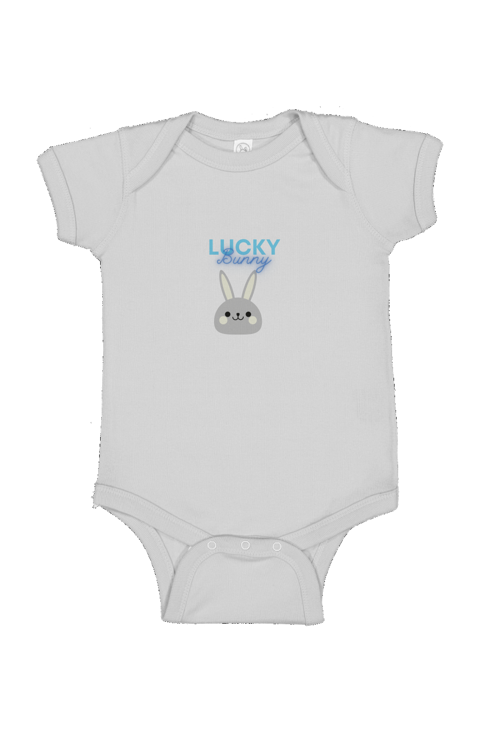Lucky Bunny Infant Fine Jersey Bodysuit 
