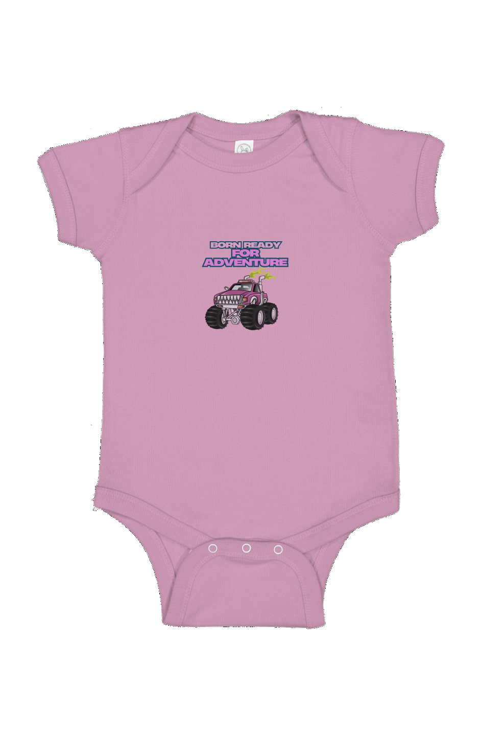 Born Ready for Adventure Infant Fine Jersey Bodysuit 