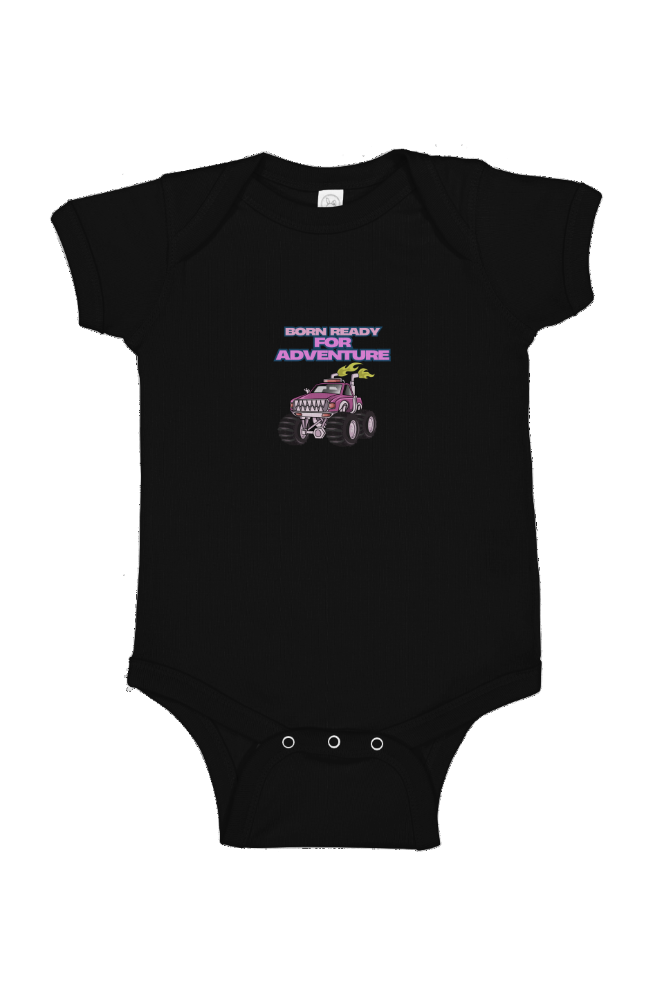 Born Ready for Adventure Infant Fine Jersey Bodysuit 