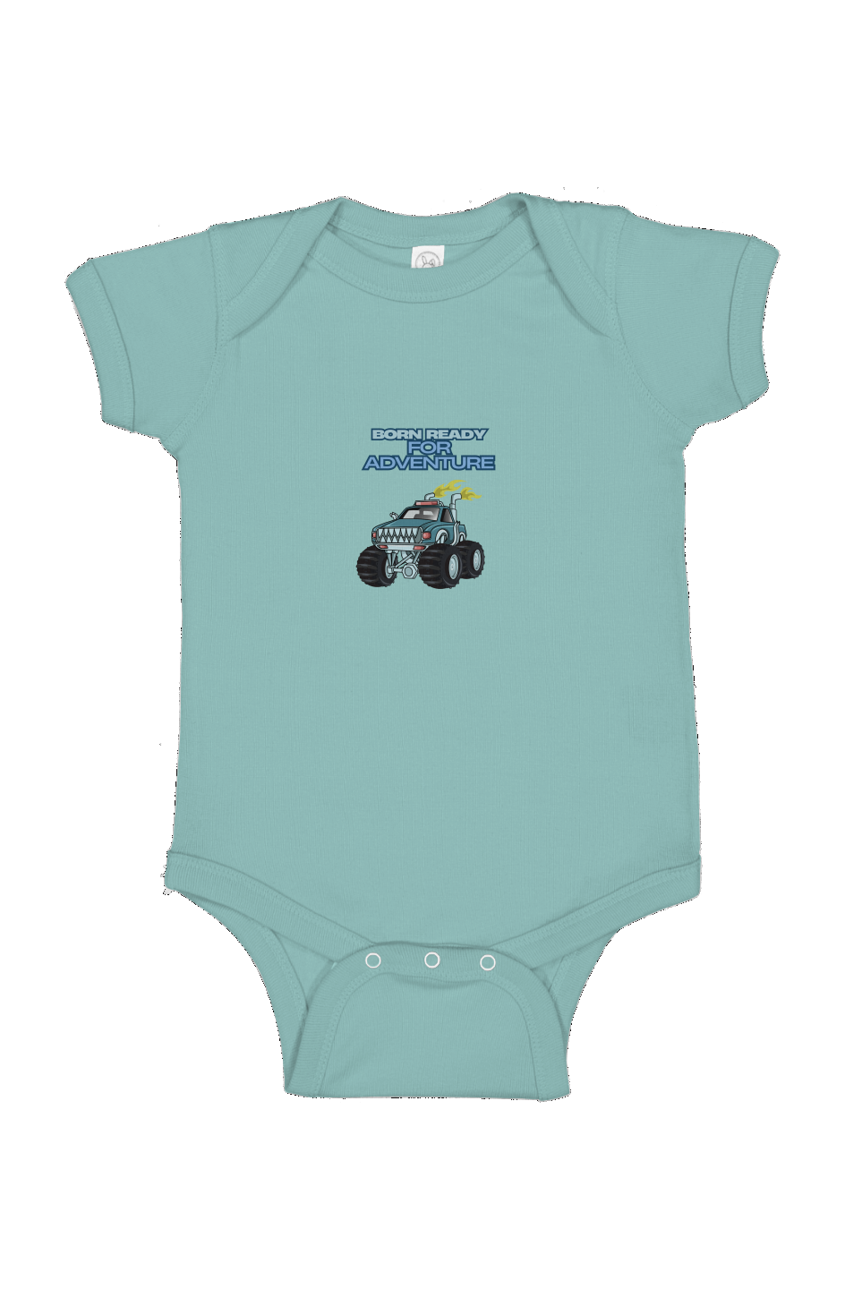 Born Ready for Adventure Infant Fine Jersey Bodysuit 