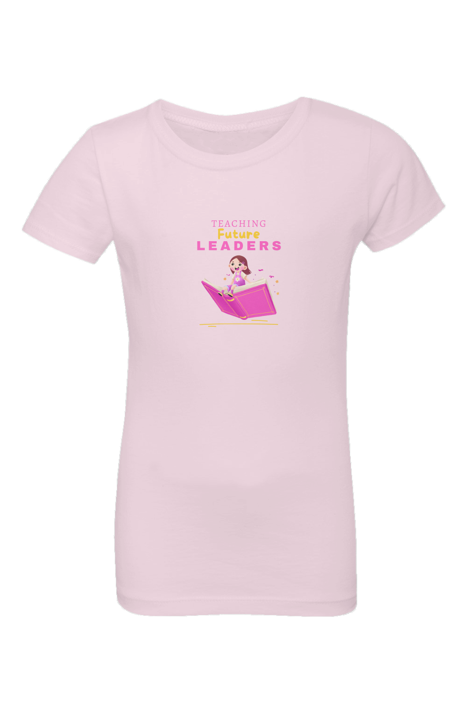  Teaching Future Leaders Girls' T-Shirt Girls Princess Crew