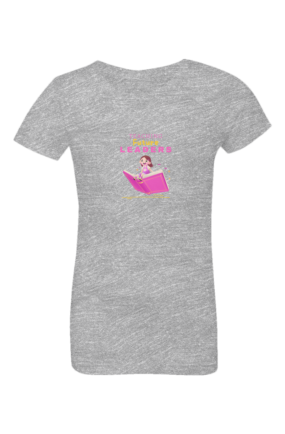  Teaching Future Leaders Girls' T-Shirt Girls Princess Crew