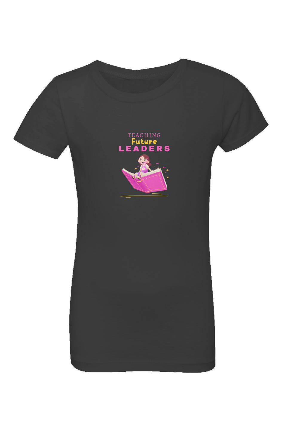  Teaching Future Leaders Girls' T-Shirt Girls Princess Crew